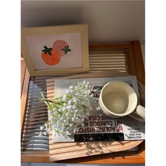 10Pcs 30 Bunches Artificial Gypsophila Bulk Flower in White - Picture 5 of 7